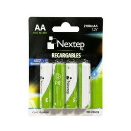Pilas AA recargables Nextep NE-280CR 2100mAh NiMH