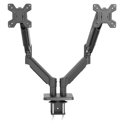 Soporte doble monitor Acteck SM727 32" 9 kg C-Clamp