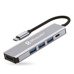 Docking station BROBOTIX 406627 USB-C 5 en 1 4K