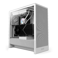 Gabinete PC NZXT H5 Flow CC-H52FW-01 mid tower blanco