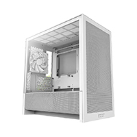 Gabinete PC NZXT H3 Flow CC-H31FW-01 Micro-ATX blanco