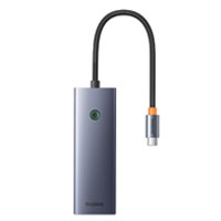 Hub USB-C Baseus Flite 7 puertos HDMI 4K RJ45