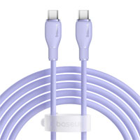 Cable USB-C a USB-C Baseus 5A 100W 1.2m morado