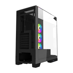 Gabinete gamer Ocelot Glass Hunter 3 ATX cristal templado