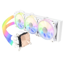 Enfriamiento líquido Ocelot Polar Wave 360 ARGB blanco