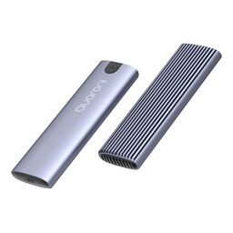 Carcasa SSD M.2 NVMe Quaroni EM2TL1 USB-C aluminio