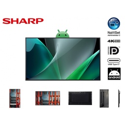 Pantalla profesional Sharp PN-ME552 55" UHD 4K Android 13