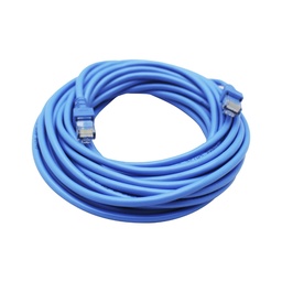 Cable de red patch cord Ghia GCB-017 Cat5e UTP 7.5m azul