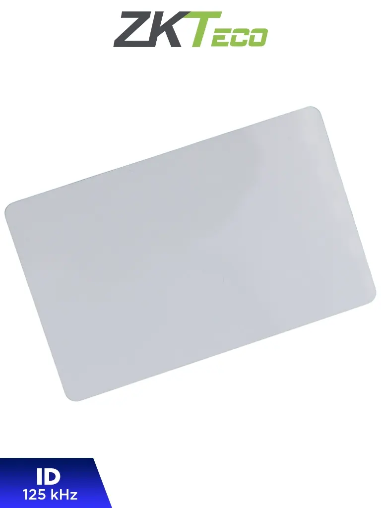 Tarjeta de proximidad ZKTeco IDCARDNNUNIT 125 kHz