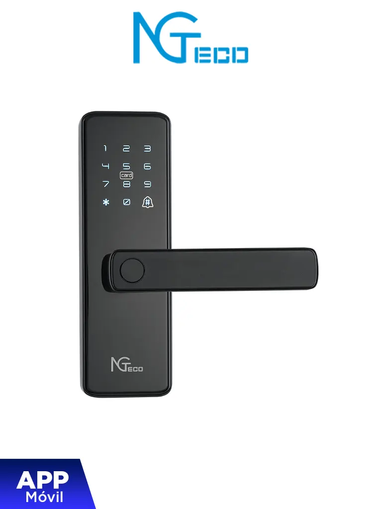 Cerradura inteligente NGTECO SL01-A730N WiFi biométrica