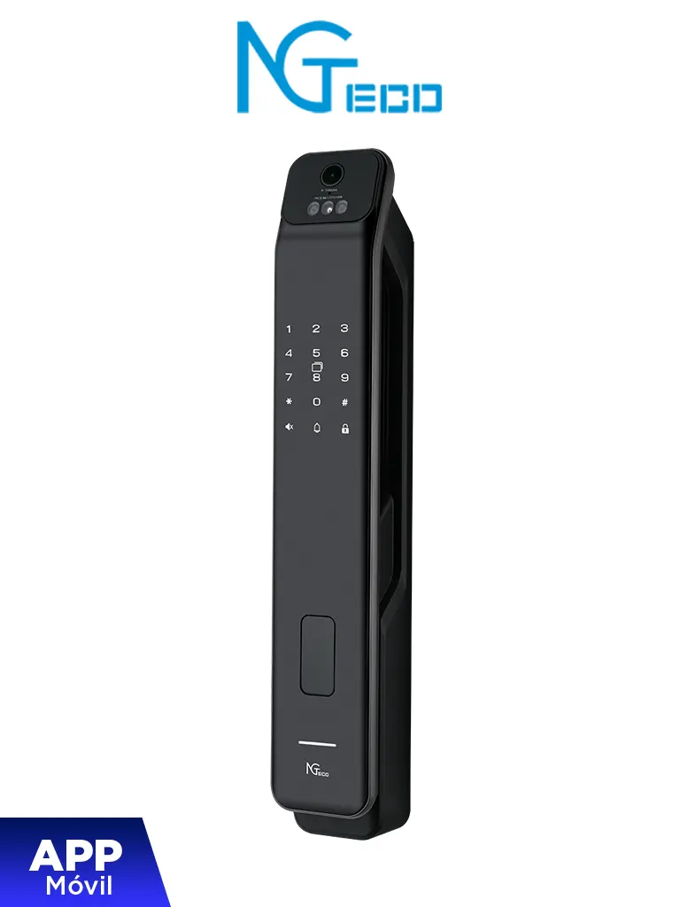 Cerradura inteligente NGTeco SL01-Z350VPN facial Wi-Fi