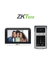Videoportero IP ZKTeco VK07-B53L 7" 1080P PoE RFID