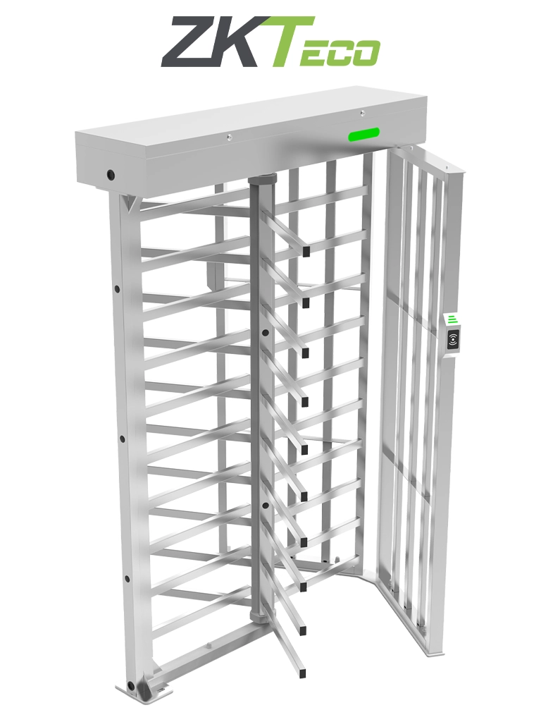 Torniquete altura completa ZKTeco FHT3300 SUS304 IP54