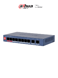 Switch PoE Dahua CS4010-8GT-110-V2 10 puertos Gigabit 110W