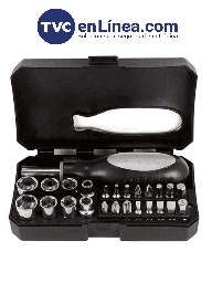 Set de herramientas SAXXON SXN3010009 16 puntas y 8 dados