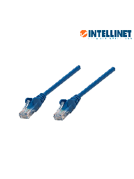 Cable patch Cat5e Intellinet 318938 UTP 1 m azul