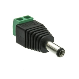 Conector DC macho Dahua DH-PFM979-DCP 5.5x2.1 mm 50 pzas