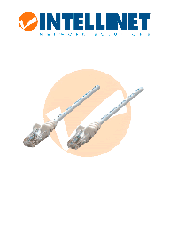 Cable patch Cat6 Intellinet 341943 UTP 1 m blanco