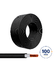 Cable fotovoltaico SolarOne CKC10A-N100 10 AWG negro 100 m
