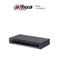 Switch PoE Dahua CS4010-8GT-110 10 puertos Gigabit 110 W