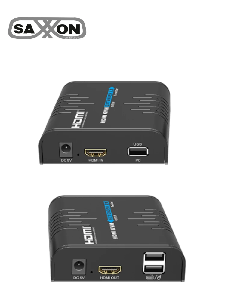 Extensor HDMI KVM sobre IP Saxxon LKV373KVM-5.0 1080p 120m