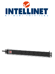 Barra PDU Intellinet 207102 7 salidas NEMA 5 1.5U
