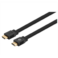 Cable HDMI plano Manhattan 355643 10 m 4K 60Hz Ethernet