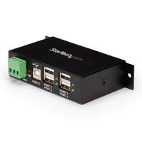 Hub USB 2.0 industrial StarTech.com ST4200USBM 4 puertos