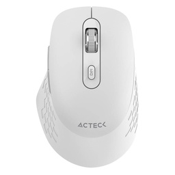 Mouse inalámbrico Acteck MI480 blanco 1600 DPI 5 botones