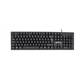 Teclado alámbrico Manhattan 179324 USB 104 teclas negro