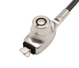 Candado para laptop Manhattan 440486 nano con llave 1.8 m