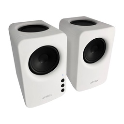 Bocinas multimedia Acteck BS475 2.0 Bluetooth 10 W blancas