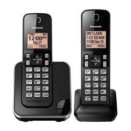 Teléfono inalámbrico Panasonic KX-TGC352MEB LCD 1.6" ámbar