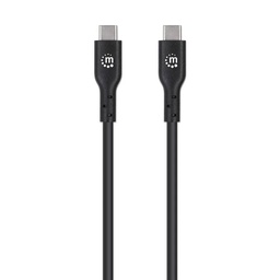 Cable USB-C a USB-C Manhattan 354868 0.5 m 60 W 480 Mbps