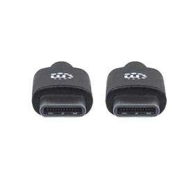 Cable USB-C a USB-C Manhattan 354882 3 m 60 W 480 Mbps