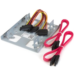Adaptador de bahía StarTech.com BRACKET25X2 2x2.5 a 3.5"
