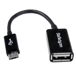 Cable adaptador OTG StarTech.com UUSBOTG Micro USB a USB A