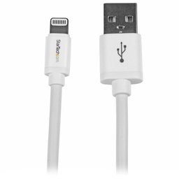 Cable USB-A a Lightning StarTech.com USBLT2MW 2 m blanco