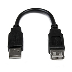 Cable extensión USB 2.0 StarTech.com USBEXTAA6IN 15 cm