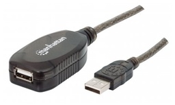 Cable extensión activa USB 2.0 Manhattan 151573 10 m