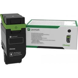 Tóner Lexmark 75M4HK0 negro 15,800 páginas CS531 CX532