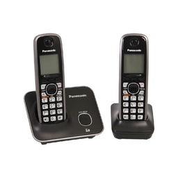 Teléfono inalámbrico Panasonic KX-TG4112MEB 2 auriculares