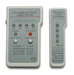 Probador de cables de red Intellinet 351898 RJ45 y RJ11