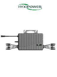 Microinversor solar HYXiPOWER HYX-M2500D-SW 2500 VA IP67