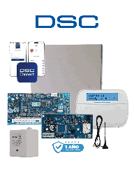 Kit de alarma DSC Neo HS2032 32 zonas LE4050M HS2LCDN
