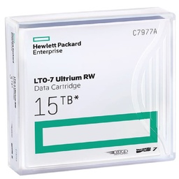 Cartucho de datos HPE LTO-7 Ultrium C7977A 15 TB RW