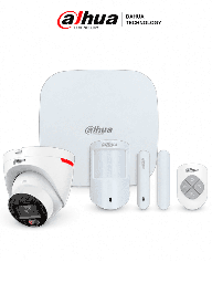 Kit de alarma Dahua ARC3000H-03-W2 con cámara IP 2 MP