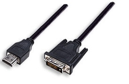Cable HDMI a DVI-D Manhattan 372503 1.8 m 1080p