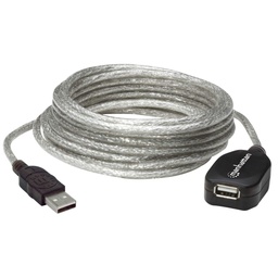 Cable extensión activa USB 2.0 Manhattan 519779 4.9 m