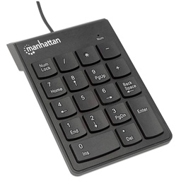 Teclado numérico Manhattan 176354 USB 18 teclas